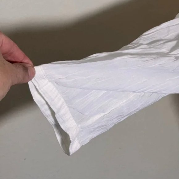 Old Navy White cotton Gauze Tunic Cover Up Sz XL - Picture 5 of 5